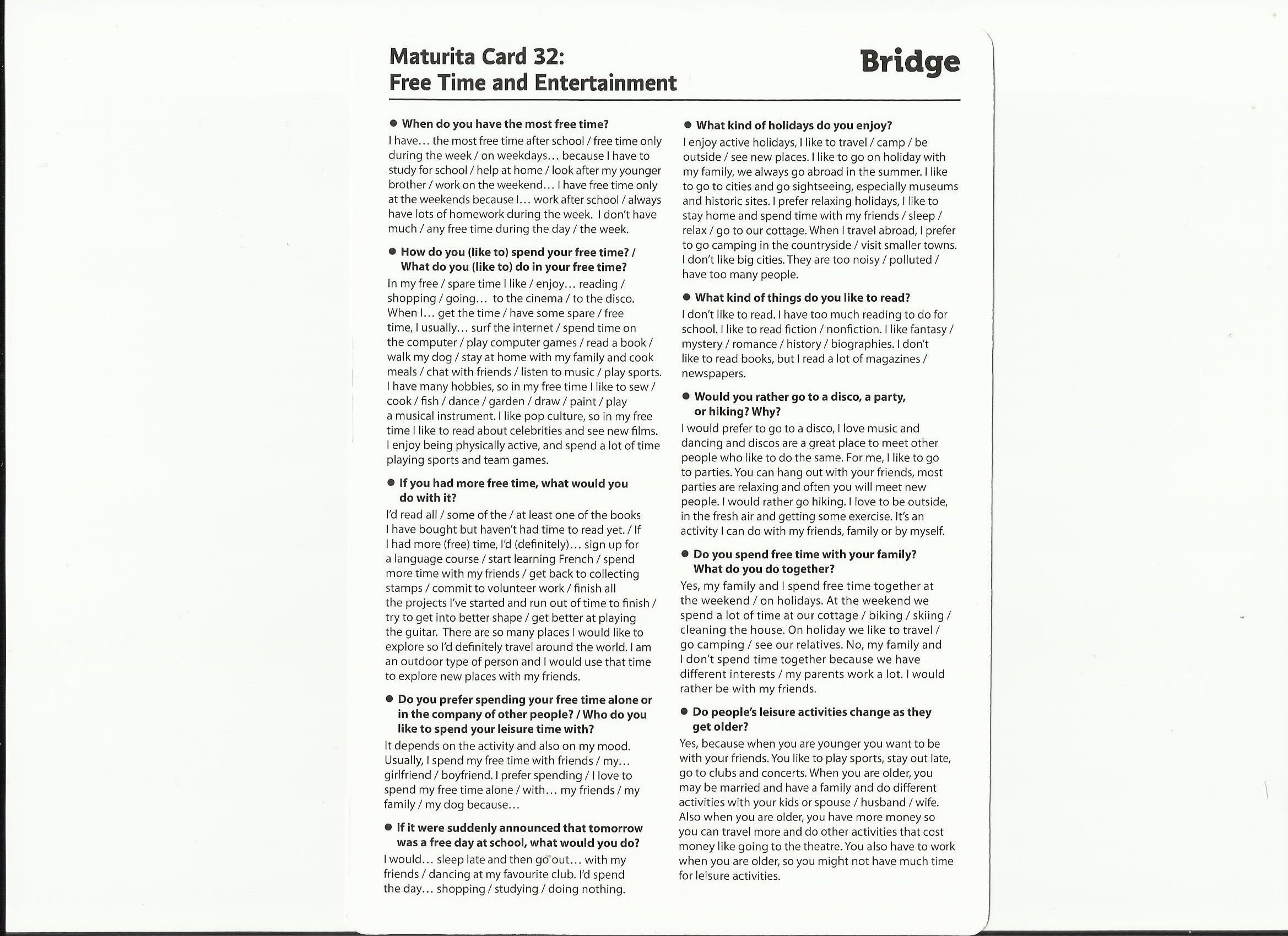 MATURITA CARDS Gažová